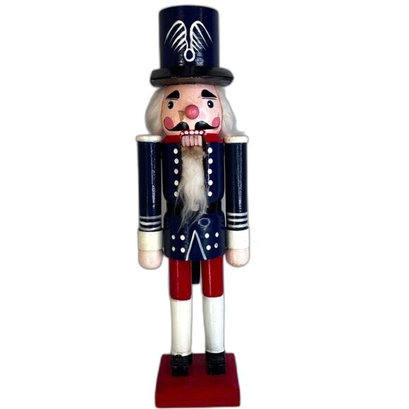 Nutcracker Doll Decorative Christmas Holiday Wooden Figurine Toy Soldier 19.5" - Picture 1 of 16